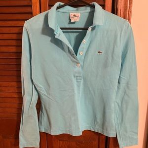 Lacoste, long sleeve polo